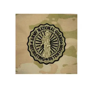 U.S. Army National Guard Recruiting Retention OCP Basic Sew-On Badge