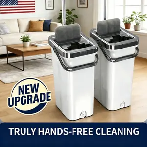 The Last Mop You’ll Ever Need – Ultra-Durable Stainless Steel Design Cleaning Aluminium Brush Microfiber Table