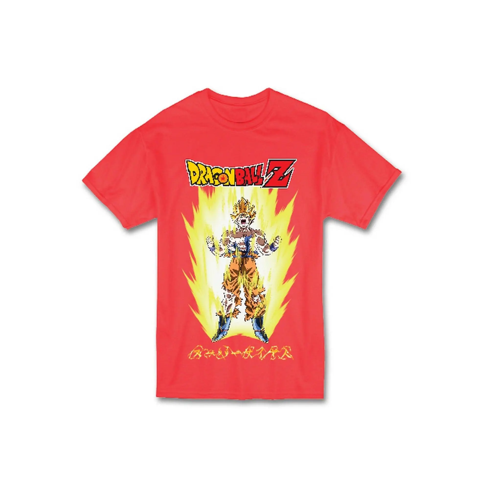 Dragon Ball Z - Super Saiyan Son Goku Men's Red T-Shirt