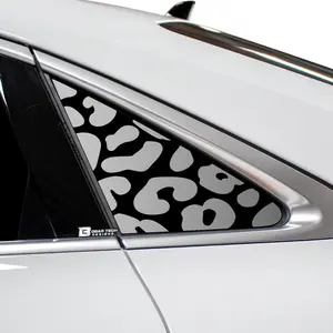 Animal Leopard Cheetah Cow Window Vinyl Decal Stickers Fits Audi A3 R3 RS3 2022-2026