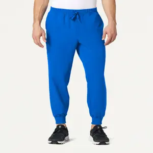 Osmo Men’s Scrub Jogger Pants – UltraLAST 4-Way Stretch, 8 Pockets, Mid-Rise Classic Fit Medical Joggers