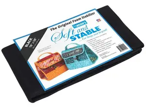 ByAnnie's Soft and Stable 18x58" Black Foam Stabilizer SS1018