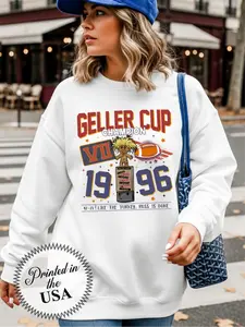 Geller Cup Champion ~ Unisex Crewneck Sweatshirts Printed in the USA