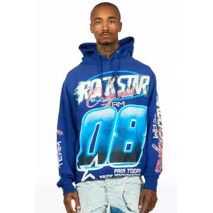 Ryker Royal Blue Graphic Hoodie