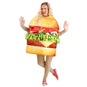 Adult Deluxe Hamburger Costume