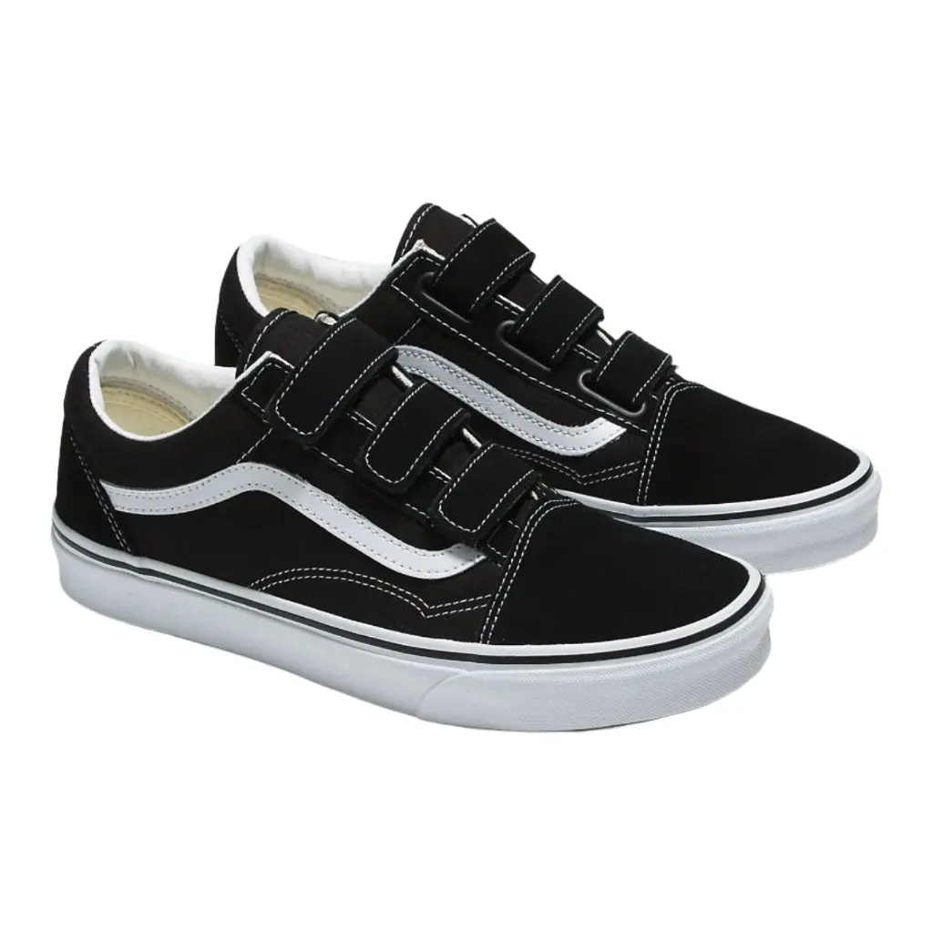 Men's Old Skool V Casual Trainers, Black/True White Shoe Classic