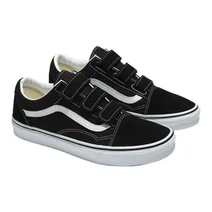 Men's Old Skool V Casual Trainers, Black/True White
