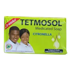 Natural Tetmosol Medicated Soap Bar for Body Care and Comfort Pack Fragrance Scent Scented Skin Repair Skin Care Cleanser Cleansing Aroma