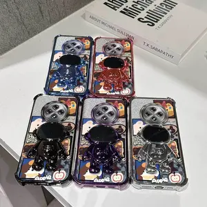 1 Piece Cute Collection Suitable For OPPO Reno 12 F With Stylish And Stand Flexible OPPO Reno11/12 F/13F/10/11F/14F/12/13/7/12 Pro 5G/14 Pro/14/10 Pro Phone Case Cover Perfect For Club