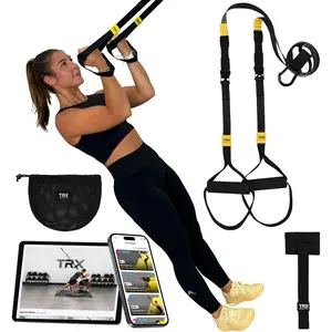 Suspension trainer, portable home gym equipment strength training, full-body exercise equipment