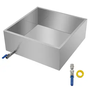 VEVOR Maple Syrup Evaporator Pan 24x24x9.5 Inch Stainless Steel Maple Syrup Boiling Pan with ValveVEVOR Super Brand Day