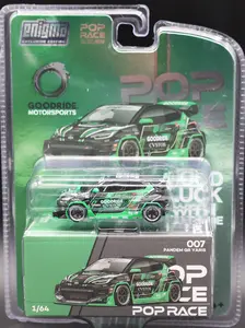 Pop Race Enigma Exclusive Edition Pandem Toyota GR Yaris #007 1:64 Scale