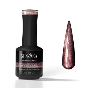 Mocha fall- Ceramic Cat Eye Gel Polish