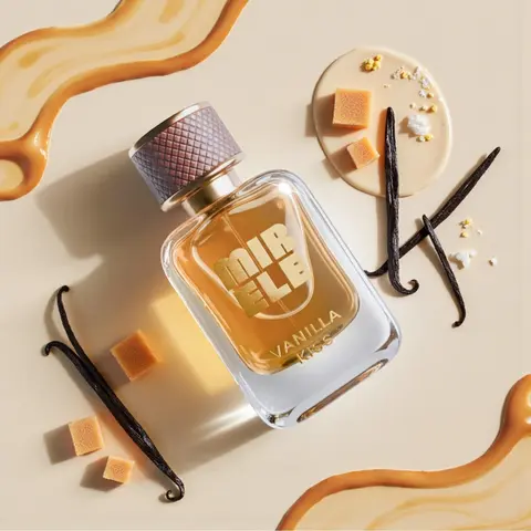 Mirele Vanilla Kiss Perfume - Eau De Parfum 50ml (1.7fl Oz) Vanilla Gourmet Caramel Creamy Fragrance with Elegant Aroma
