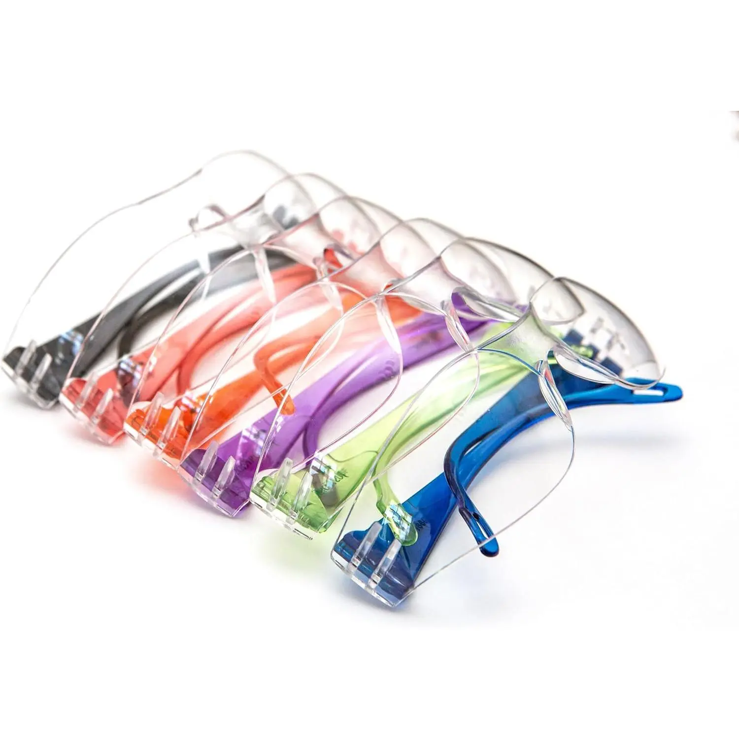 Kids Safety Glasses, ANSI Z87.1 & EN166 Certified Protective Eyewear, Scratch & Impact Resistant Clear Lens