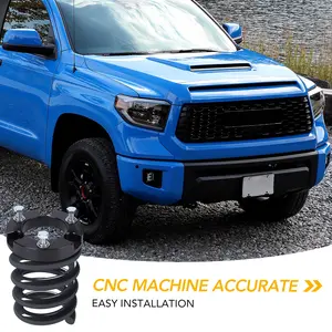 2"/3" Leveling Lift Kit for Toyota Tacoma, Sequoia & Ford F150 – Integrated Suspension Spacers, Raise Blocks & U-Bolts, Fits 1995-2006 Tacoma/Sequoia (6 Lug), 2004-2020 F150 2WD/4WD