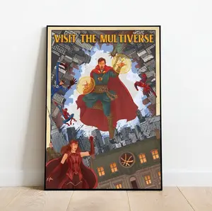 Doctor Strange Poster, Multiverse of Madness Poster