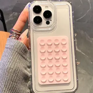 15 Pro Max Phone Case with Suction Cup - Compatible with iPhones - Ideal Accessories for Cellphone Users