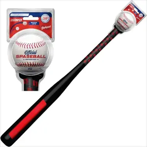 Plastic Bat and Ball Combo Set | Backyard Baseball Set for Youth, Kids, Teens, and Adults