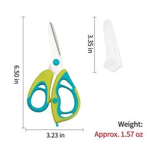 Mini Safety Scissors – Sharp, Comfortable & Safe for Kids’ Crafts, School Projects, Paper, Fabric, and Everyday Creative Activities
