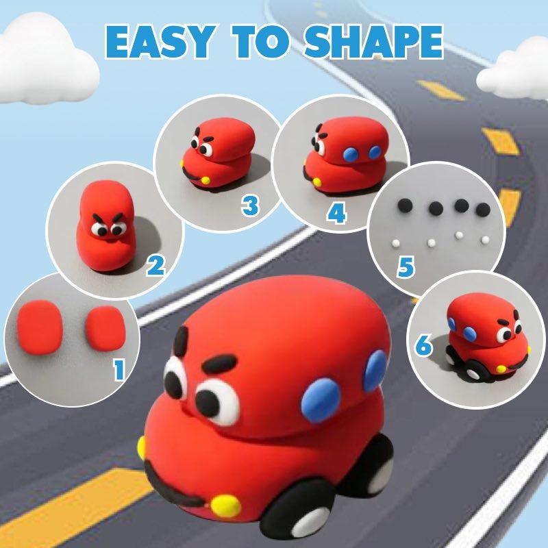 Air Drying Clay Set - Ultra Light Carving Tool for DIY Crafts & Novelty Toys, Ideal for Creative Fun