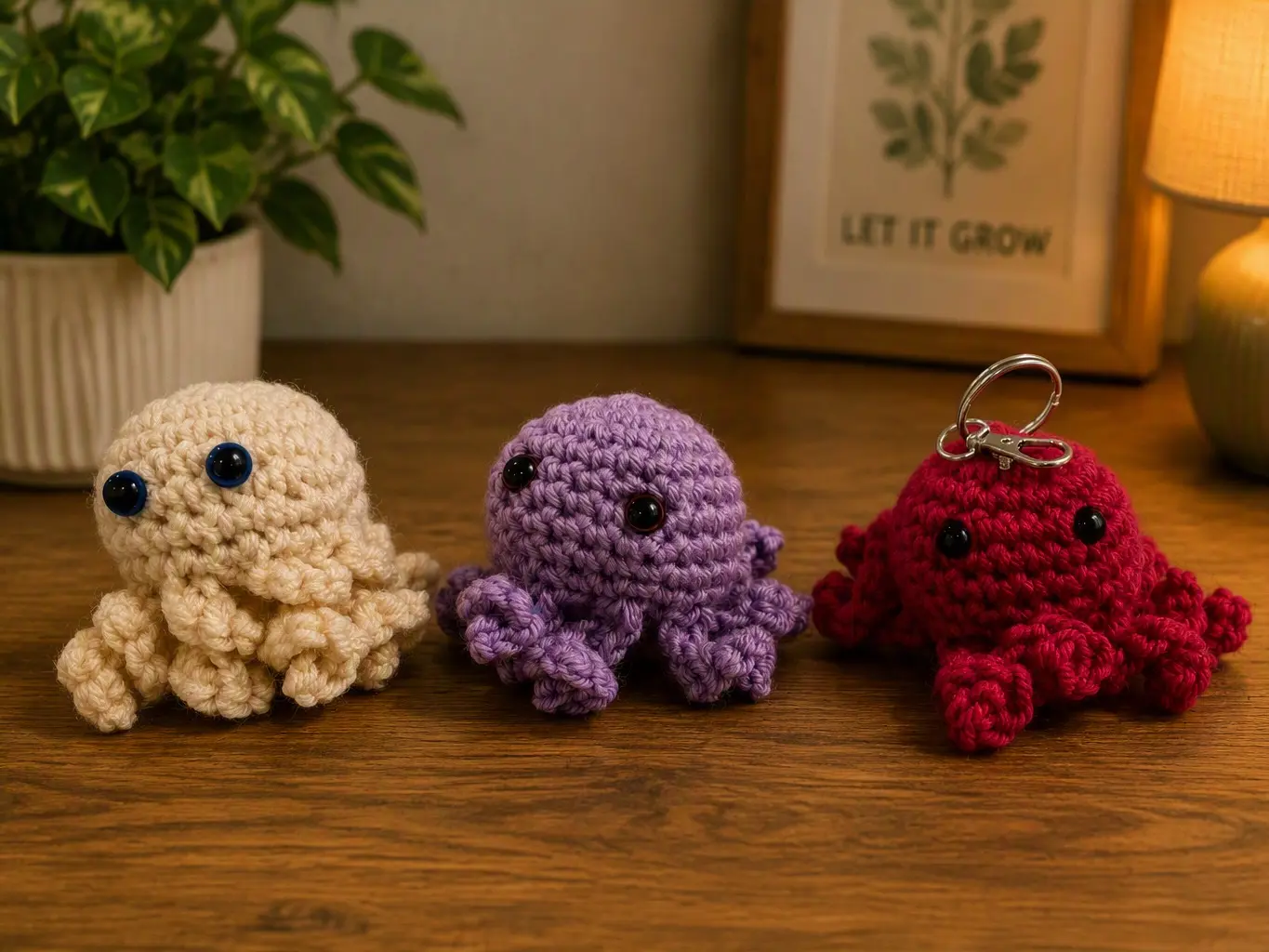 Wiggles the Crochet Octopus
