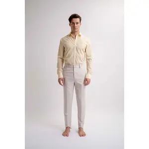 Men's Asymmetrical Striped Shirts