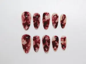 Handmade Bloody Mary Press On Nails Luxury Nails Gift For Her