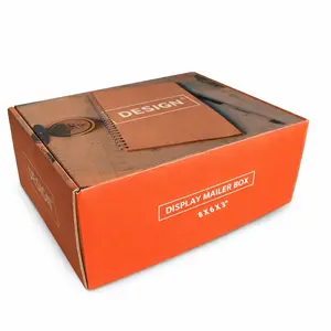 Custom Printed Display Mailer Box – 48 Pack – 8" x 6" x 3" – Singe Side Print – Tuck & Fold Packaging