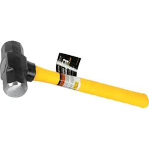 Wilmar PMM7100 3lb Sledge Hammer 14.8 in. Anti Shock Fiberglass Handle