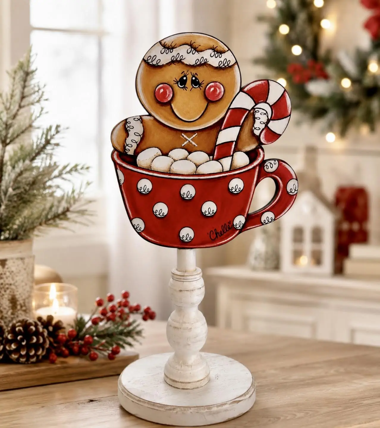 Seasonal & Everyday Topper: Gingerbread in a Teacup