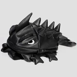Cycling locomotive backpack men's motorcycle helmet bag funny shark shape large capacity waterproof special-shaped backpack