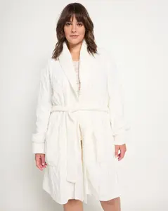 Plus Size Dreamcatcher Chenille Robe