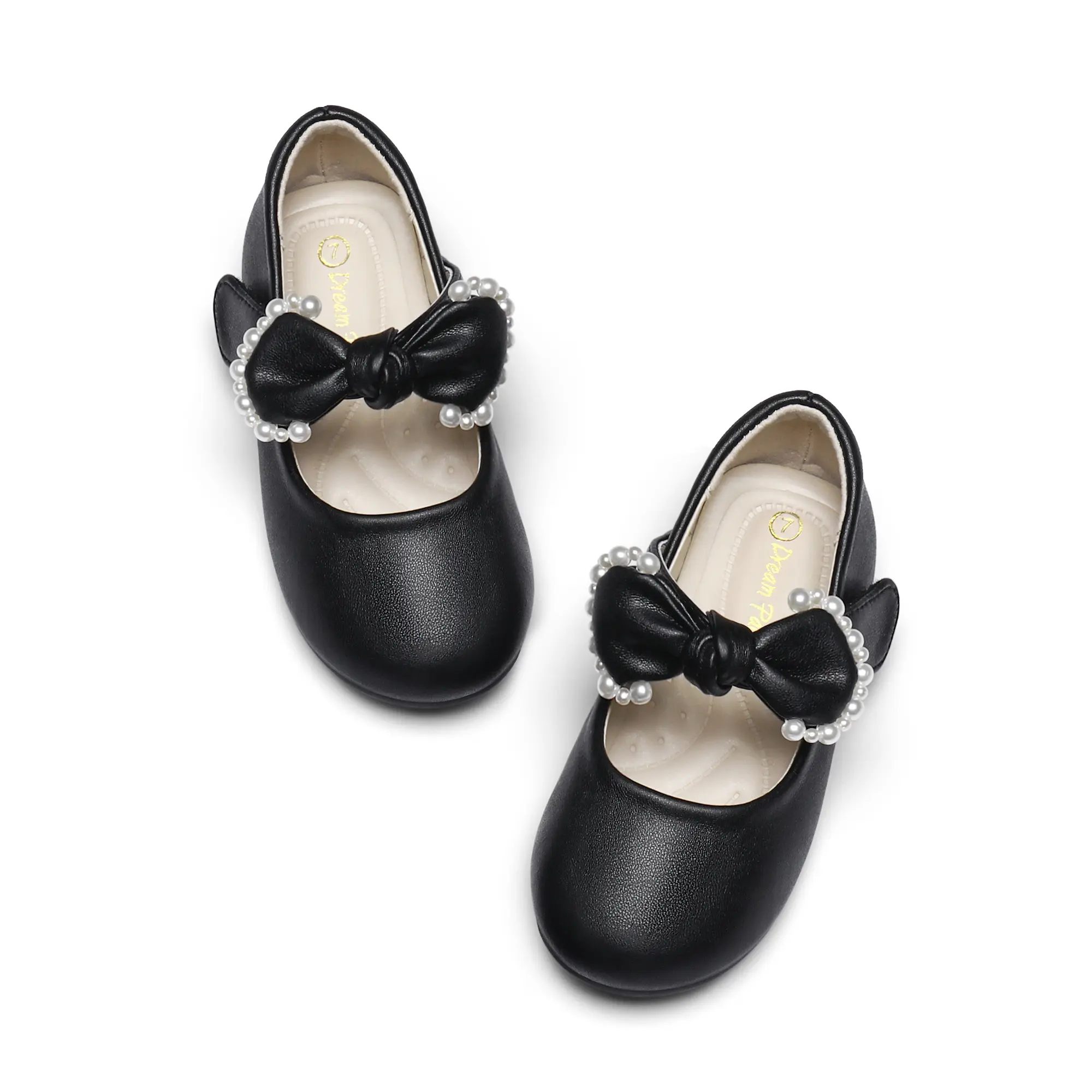 DREAM PAIRS Little Girls' Mary Jane Dress Shoes, Flat Footwear for Toddlers & Little Kids, Little Girls Dress Shoes, Mary Jane Shoes