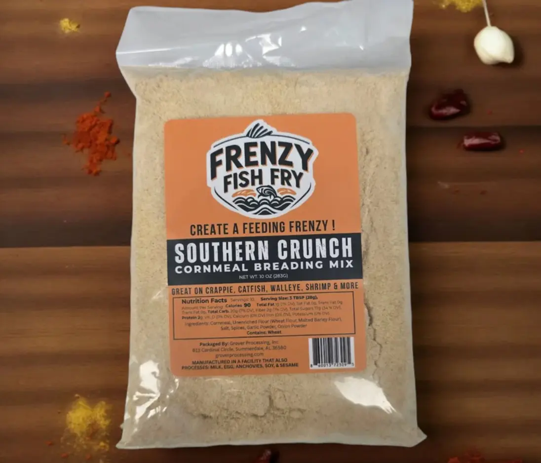 Southern Crunch Crispy Fish Fry Mix (10 oz Bag)