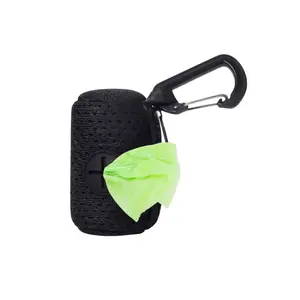 Dog Waste Bag Dispenser | Durable Poop Bag Holder with Clip for Leash