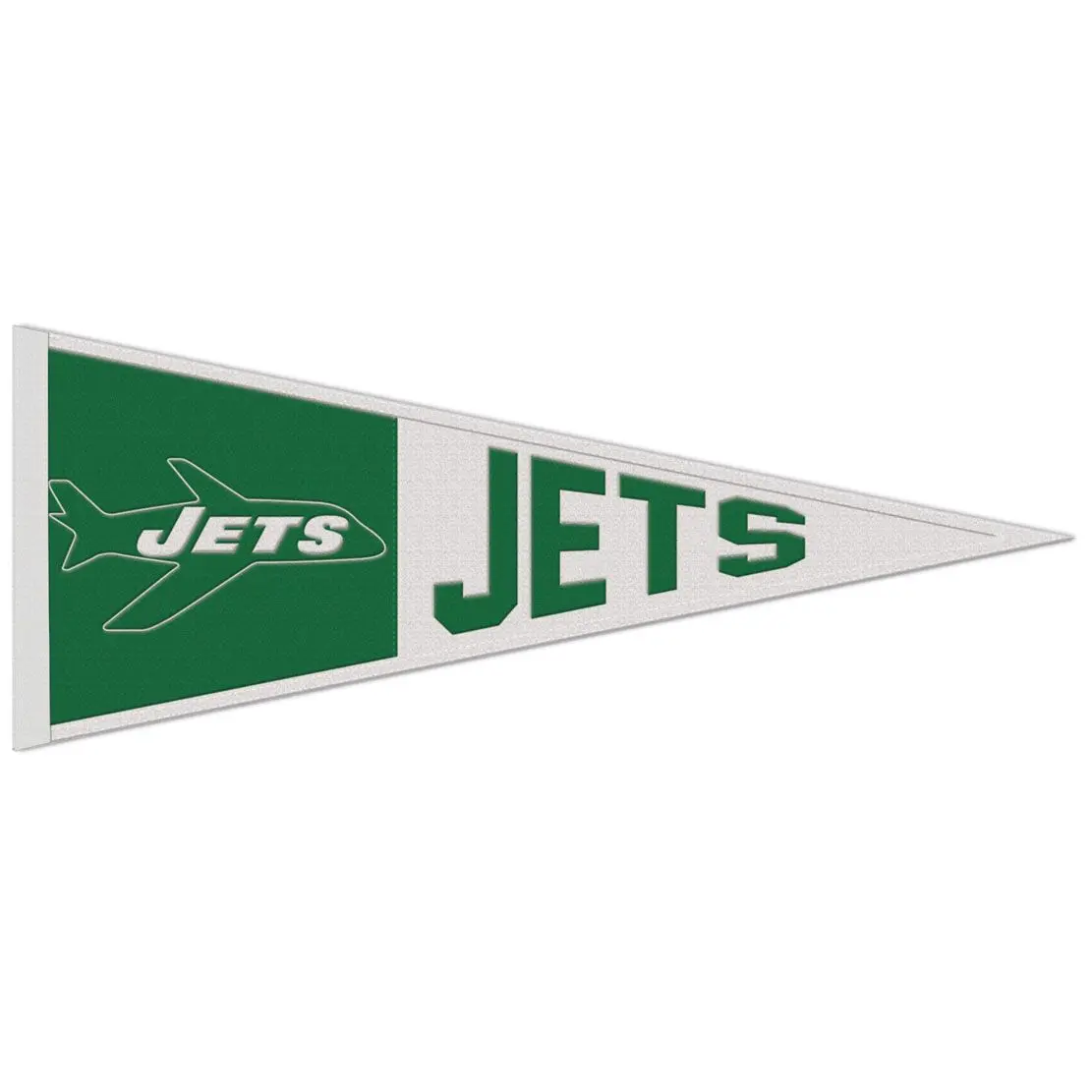 New York Jets Throwback Logo Pennant - 13"x32"