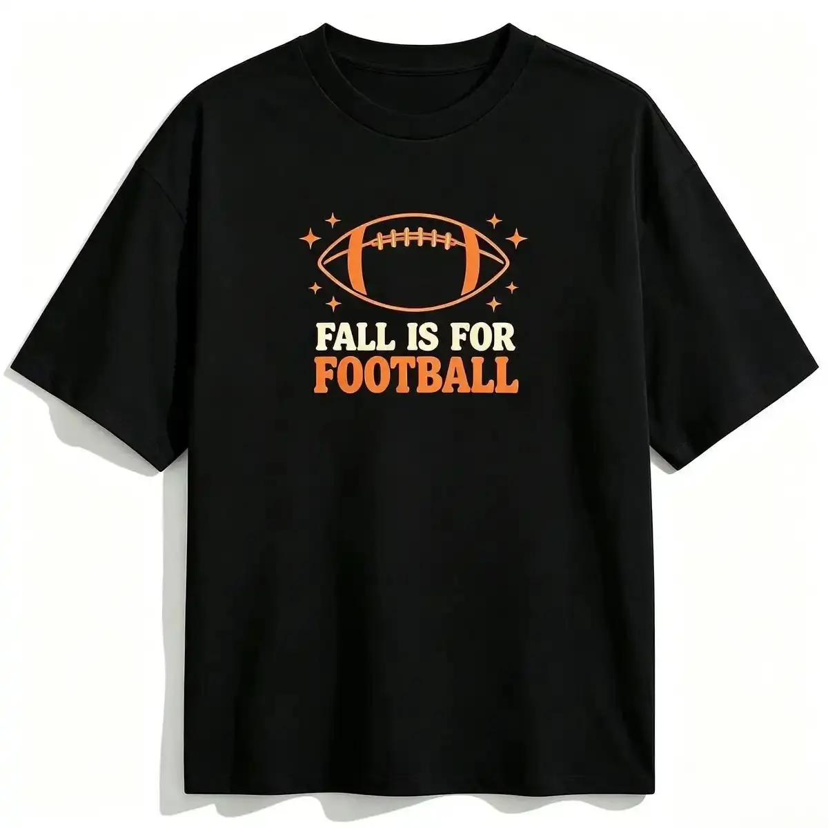 🏈 Fall Is For Football Shirt | Vintage Game Day Football Season Tee, Fall Vibes Sunday Football T-Shirt for Mom Unisex**