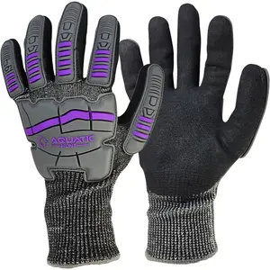 Premium Protection Pair of Dive Gloves for Hunting Lionfish, Lobster, Crab, Spearfishing Working Underwater - Cut and Puncture Resistant