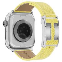 Yellow Band+Silver Buckle