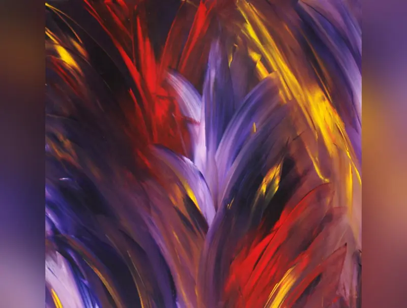 Thriving Original Large Art Piece Abstract Expressionism