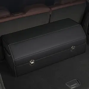 High - Grade Foldable Car Trunk Storage Box Car Interior Organizer Foldable Design Keep Car Neat Car Trunk Storage Car Owners Essential for Organized Driving