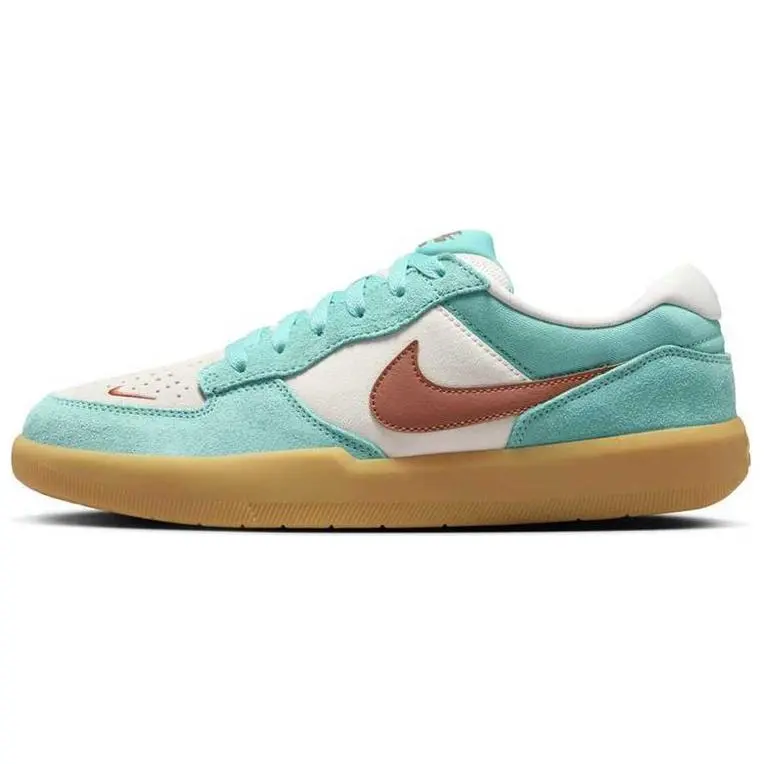 Nike SB Force 58 Dusty Cactus Trendy Comfort Low Top Skate Shoes Unisex Green DV5477-302