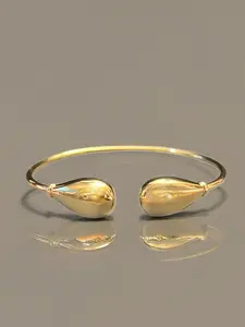 Classy Bulb Bangle – Everyday Luxury Tarnish Free Trendy Versatile Wear Gold Filled One Size Fits Most