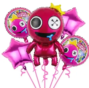 5PC RAINBOW FRIENDS BALLOONS