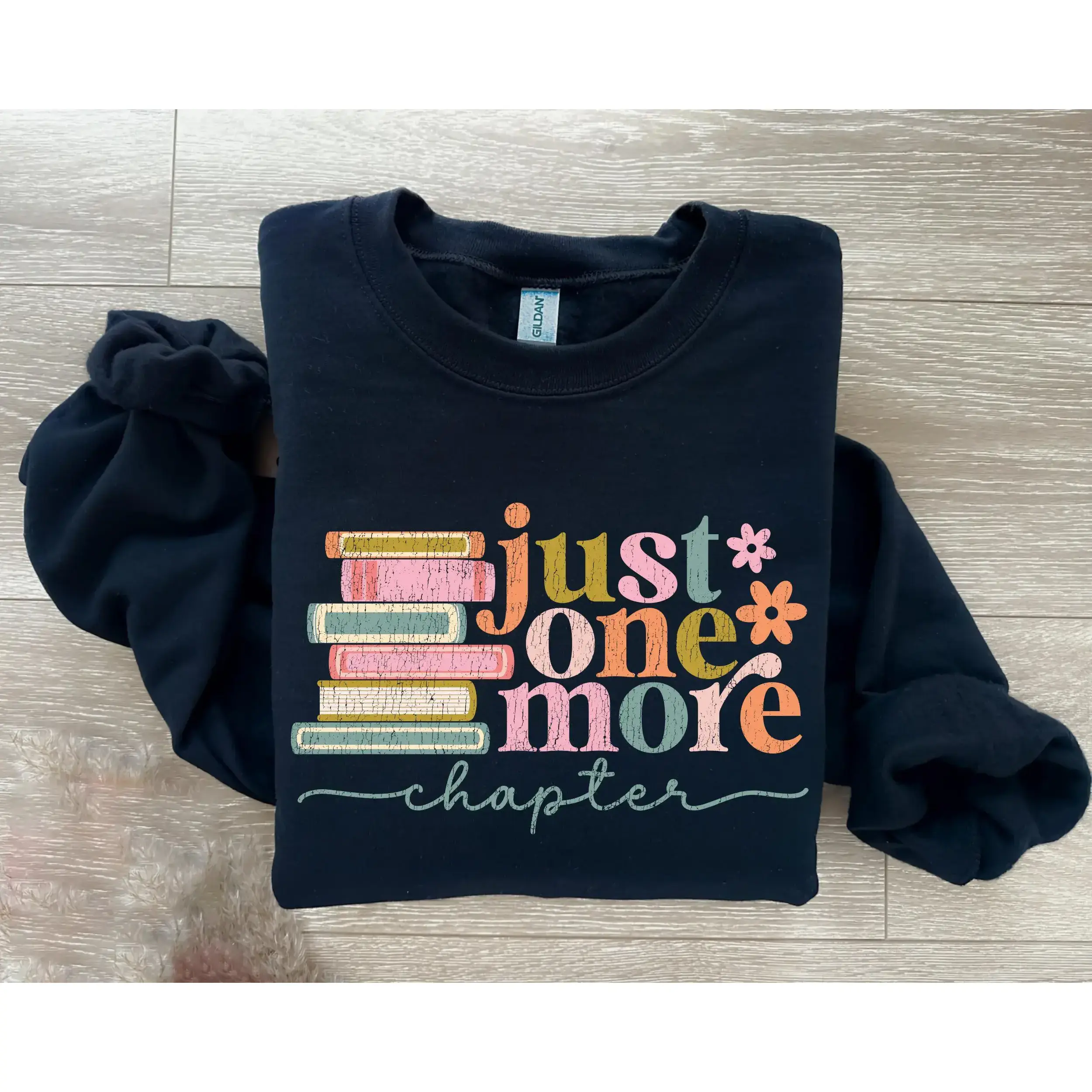 Just One More Chapter Sweatshirt, Book Lover Gift, Reading Sweatshirt, Bookish Sweater, Books Lover, Librarian Shirt, Reader Gift, Librarian Gift Just One More Chapter Sweatshirt, Book Lover Gift, Reading Sweatshirt, Bookish Sweater, Books Lover, Librarian Shirt, Reader Gift, Librarian Gift