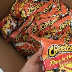 Cheetos Flamin' Hot Cheese Snacks, 2oz (64 Count)