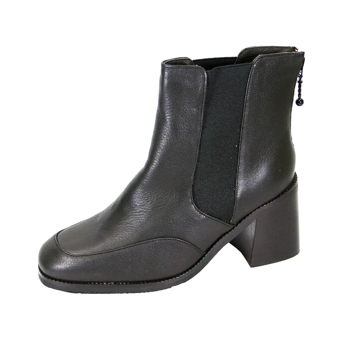 PEERAGE Cheyenne Women's Wide Width Casual Dress Leather Ankle Boots
