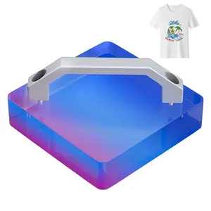 HTV Cooling Block for Heat Press with Handle,  Cooling Block for DTF Transfers, Cooler Accessories for Sublimation Vinyl, DTF Film, Heat Transfer Paper