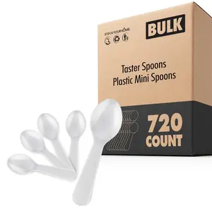 Taster Spoons Plastic Mini Spoons 4800 Pack